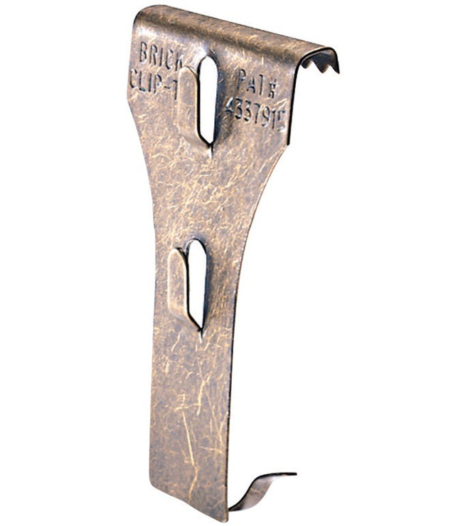 Lites Up 73012-2COSAC Brick Clips, Brass