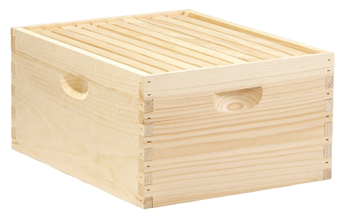 Little Giant DEEPBOX10 10-Frame Deep Hive Body For Bees, 9.5"