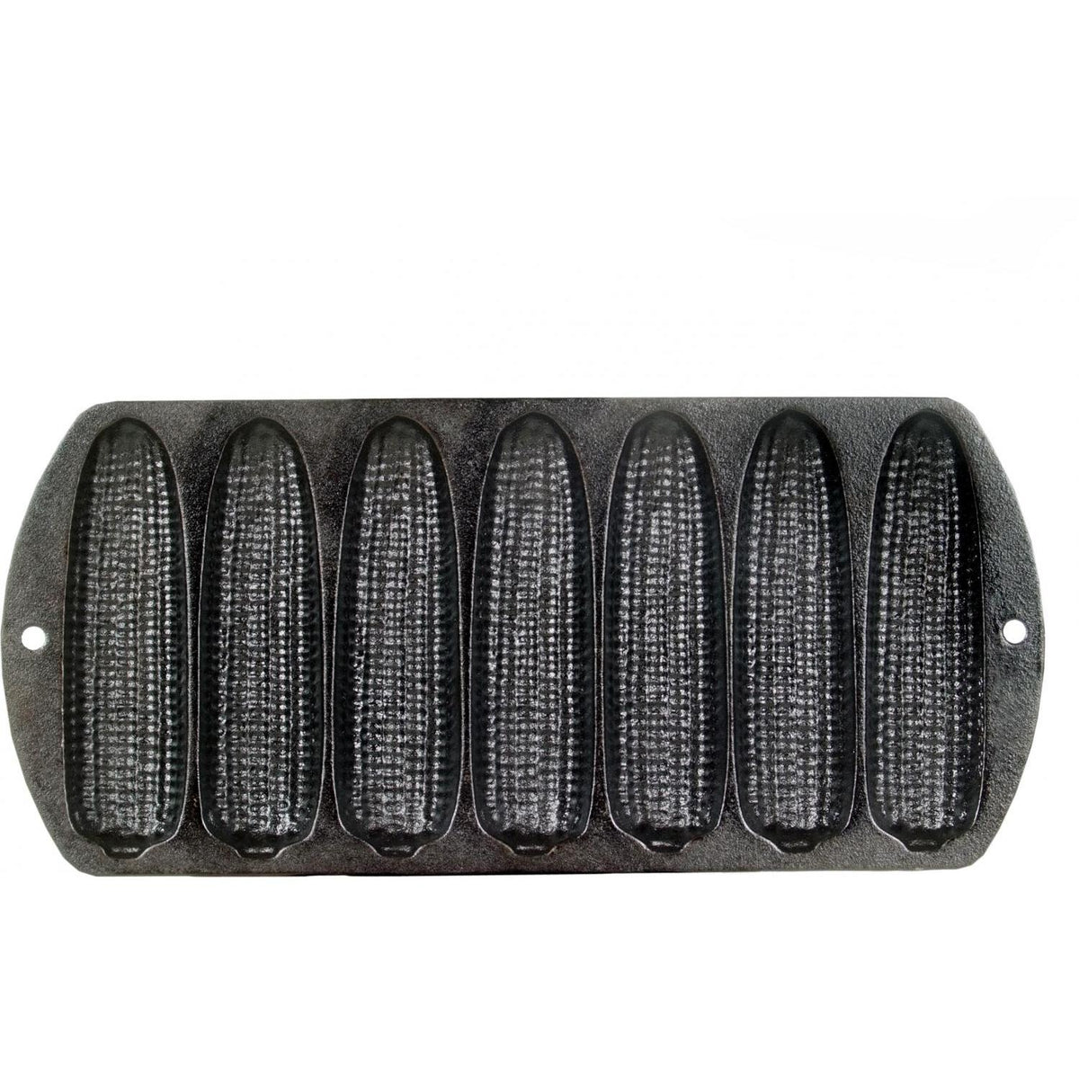 Lodge L27C3 Cast Iron Cornstick Pan, 12" x 5-1/2", 7 Impressions