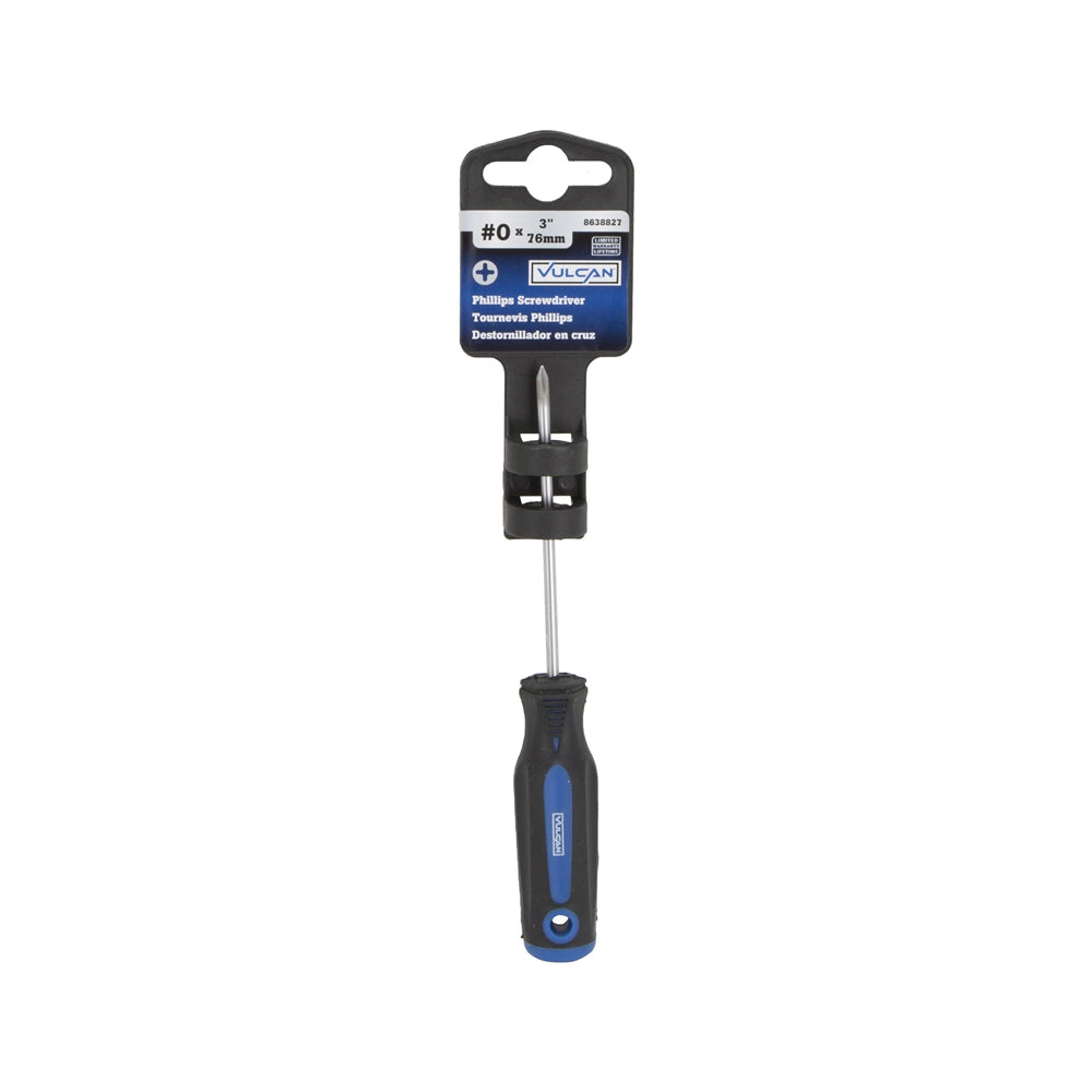 Vulcan MC-SD11 Phillip Screwdriver, No.0, 3"