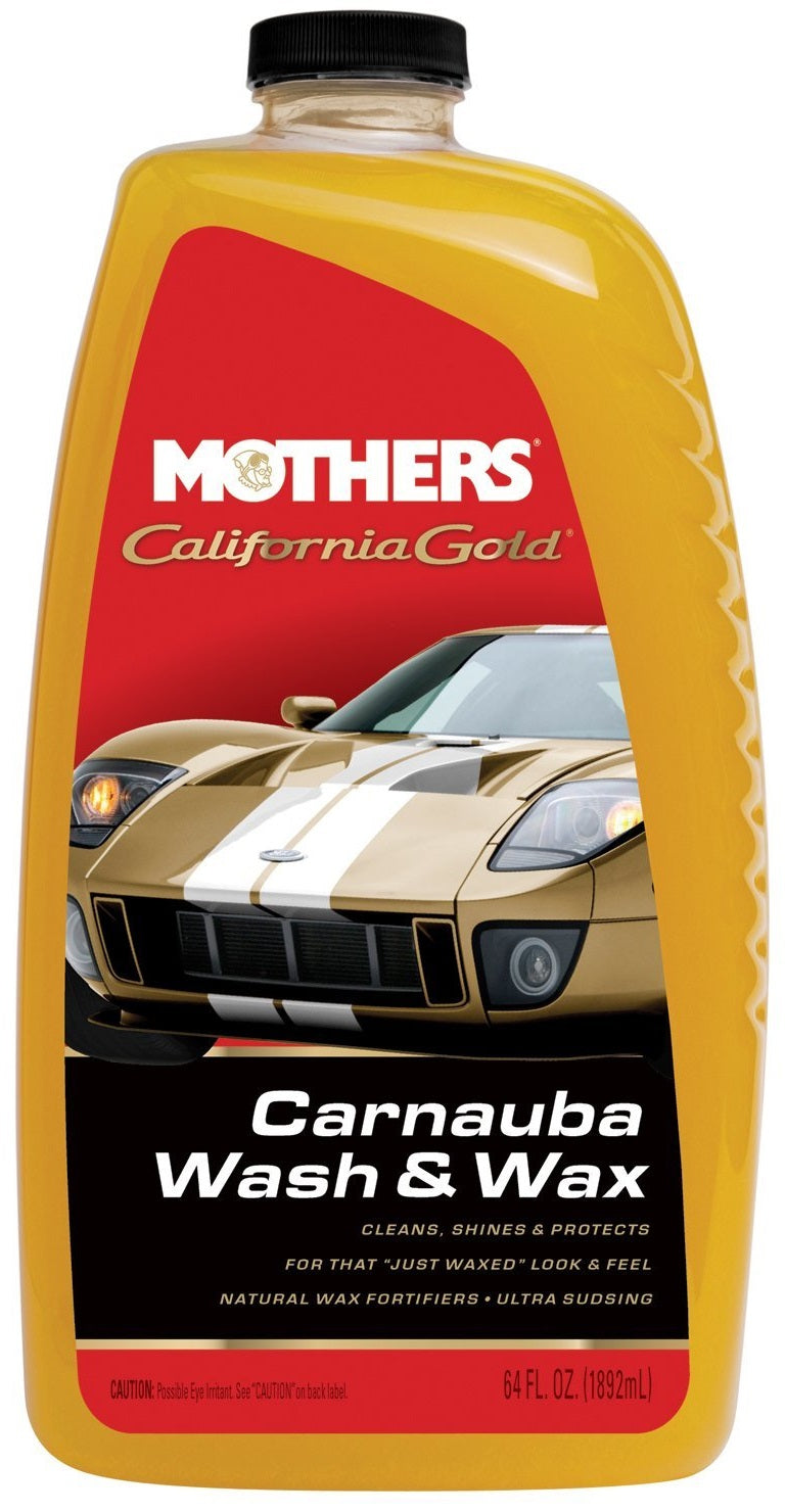 Mothers 05674 California Gold Carnauba Wash & Wax, 62 Oz