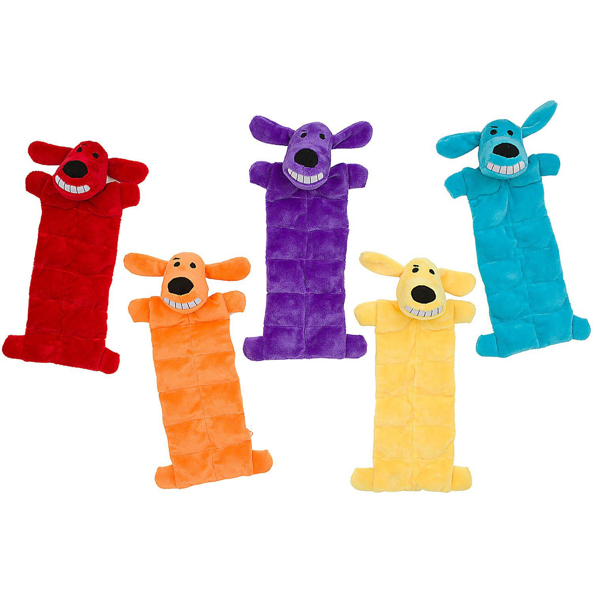 Multiplet 47103 Loofa Squeak Dog Toy