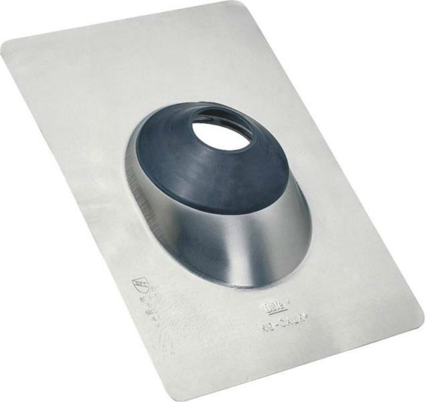 Oatey 12945 Aluminum Roof Flashing, 1.25"-3"