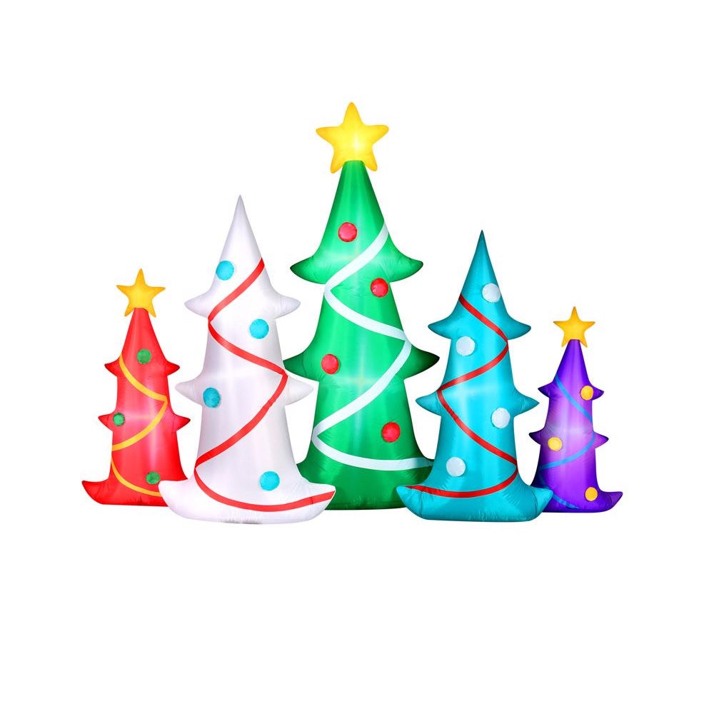 Occasions 04805 LED Inflatable Christmas Trees, 6 Feet
