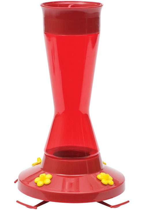 Perky Pet 410P Pinch Waist Plastic Hummingbird Feeder With Free Nectar