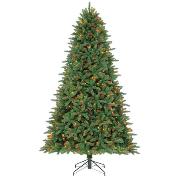 Polygroup ACE-15012G Grand Fir Lighted Christmas Trees, 9', Multicolored