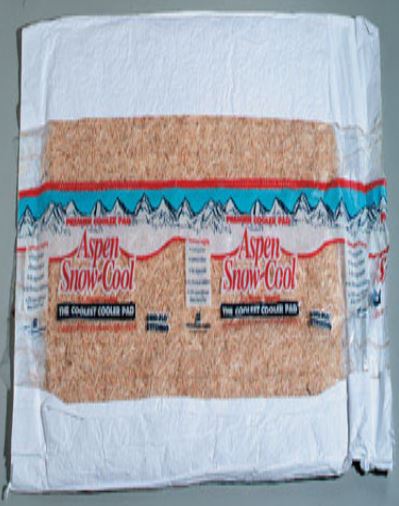 Pps Packaging 45IP 100% Colorado Aspen Cooler Pad, 24" x 24"