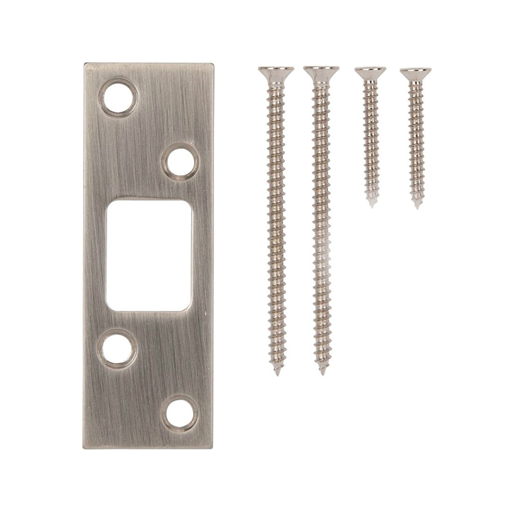 Prosource HSH-002SN-PS  Security Latch Strikes, Nickel, 1-1/4" x 3-5/8"