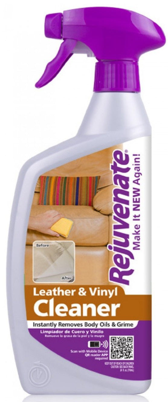 Rejuvenate RJ24CL Leather and Vinyl Cleaner, 24 OZ