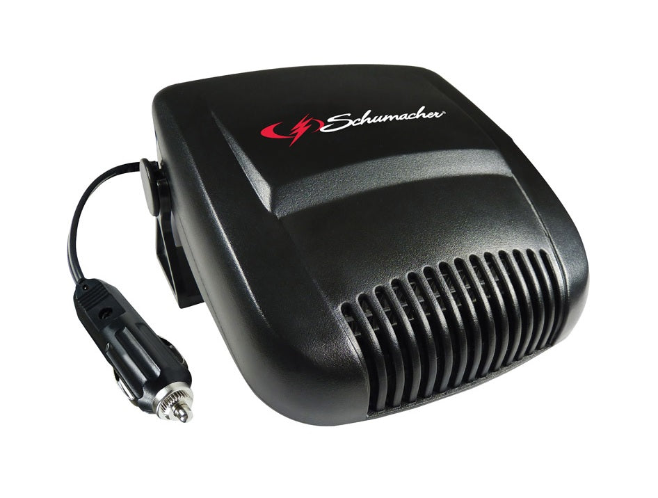 Schumacher 1225 Automotive Heater & Fan, 12 V, 150 Watts