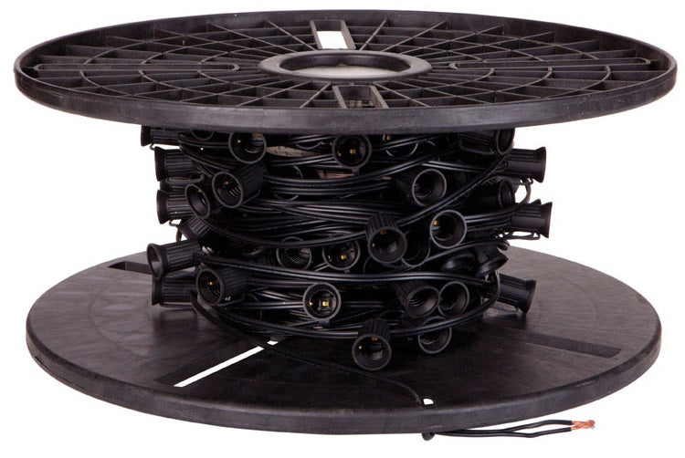 Sienna CX6GJX11 C9 Reel Of Light String Sockets, 500'