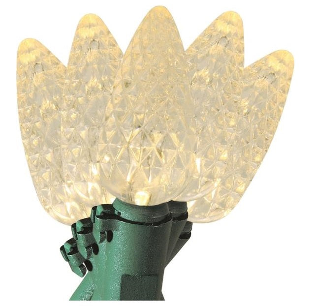 Sylvania V47829-49 Christmas  C6 LED Light Set, 50-Light, Warm White