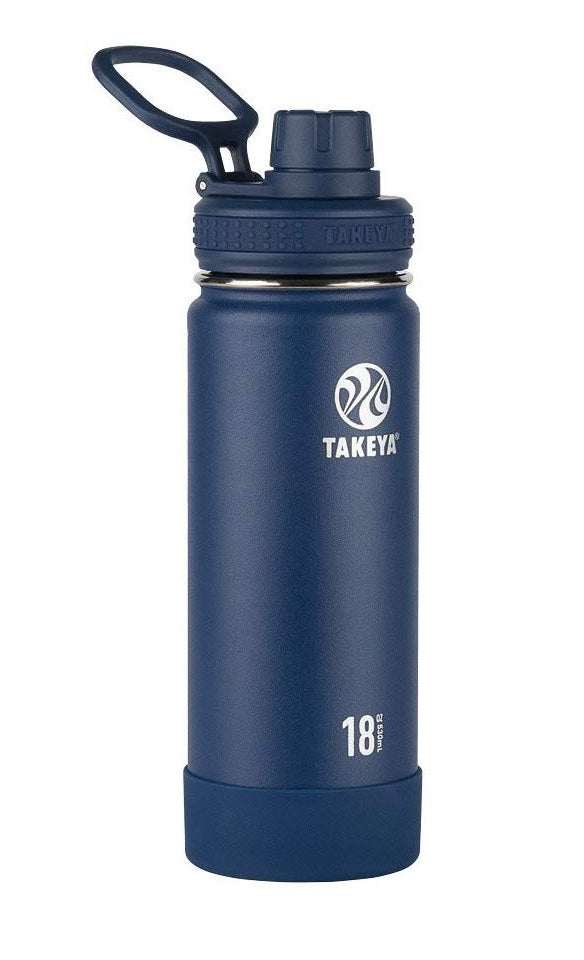 Takeya 51064 Actives Double Wall Water Bottle, 18 oz.