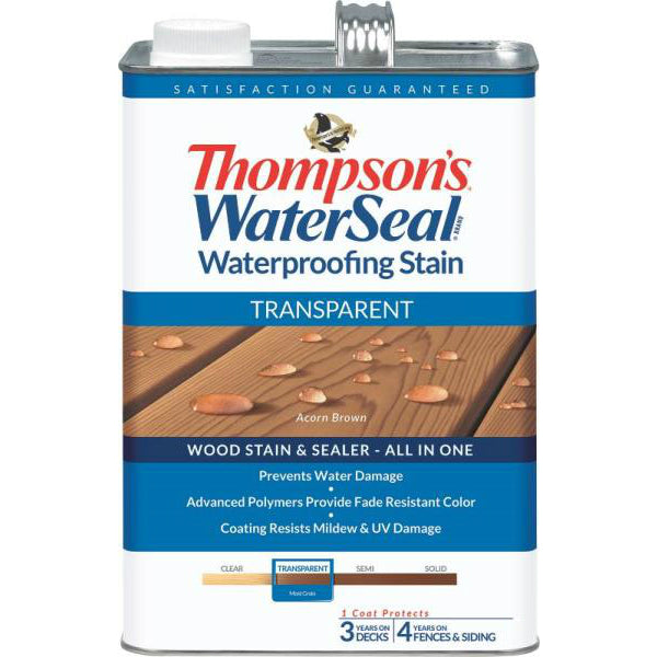 Thompson's WaterSeal TH.041841-16 Waterproofing Stain & Sealer, Gallon