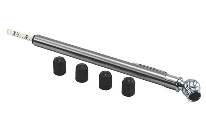 Victor 00876-8 Stainless Steel Pencil Tire Gauge, 10-15 PSI