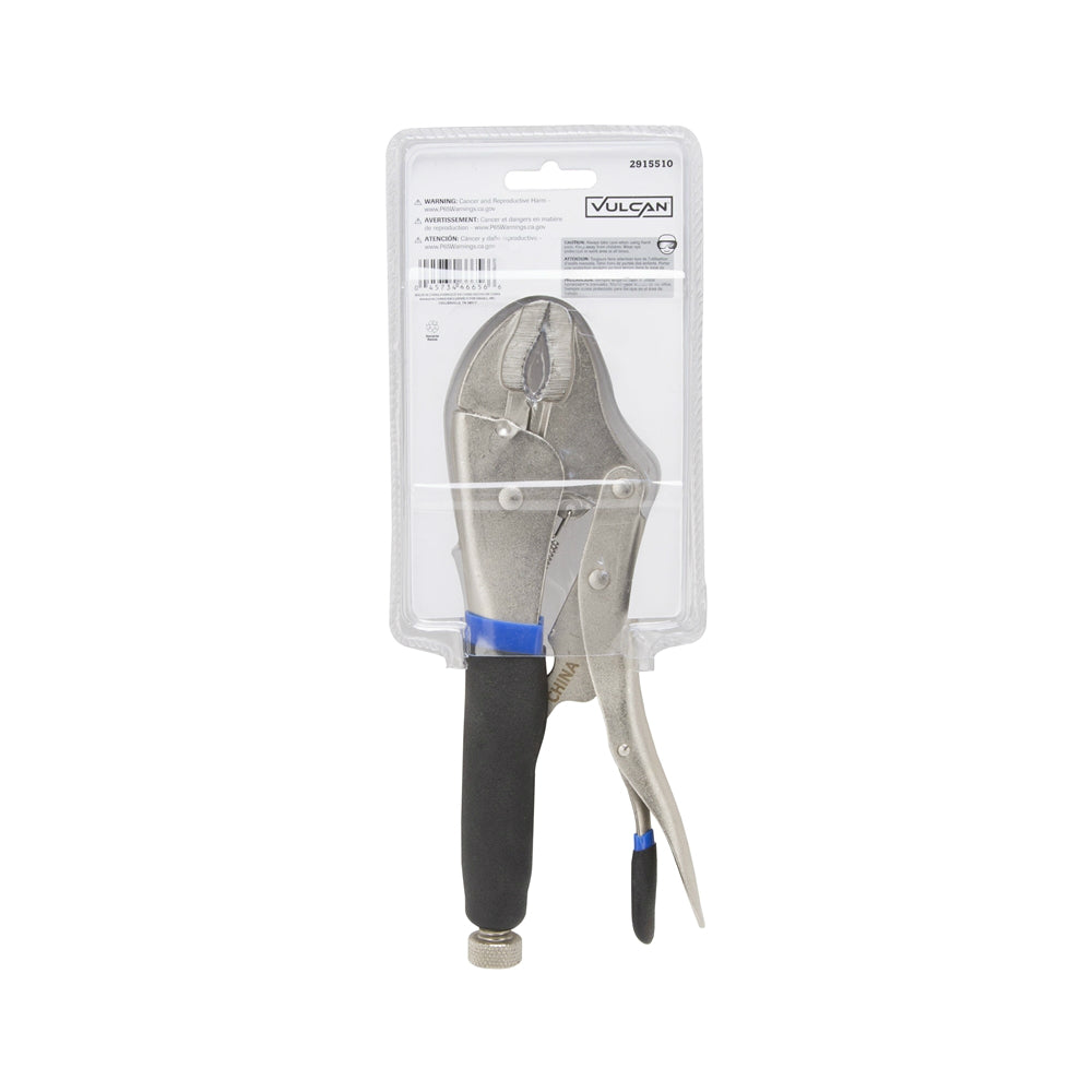 Vulcan JL-NP022 Curved Jaw Locking Plier, 10" L