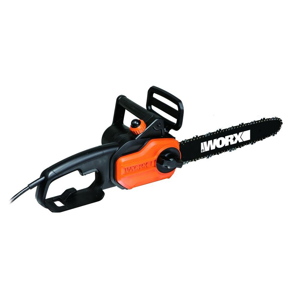 Worx WG305 Electric Chainsaw, 14", 8 Amp