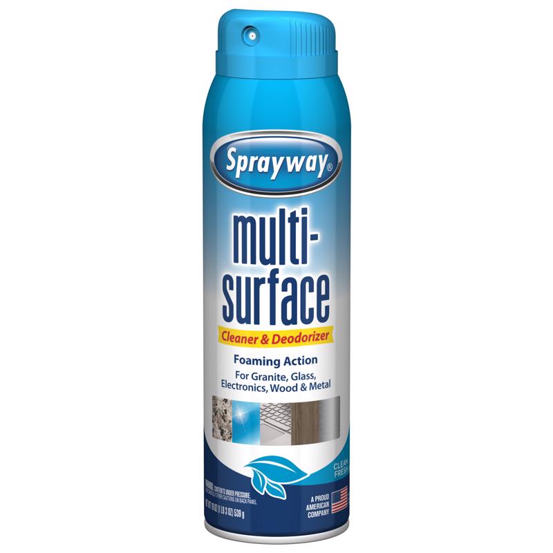 Sprayway Fresh Scent Multi-Surface Cleaner Aerosol 19 oz