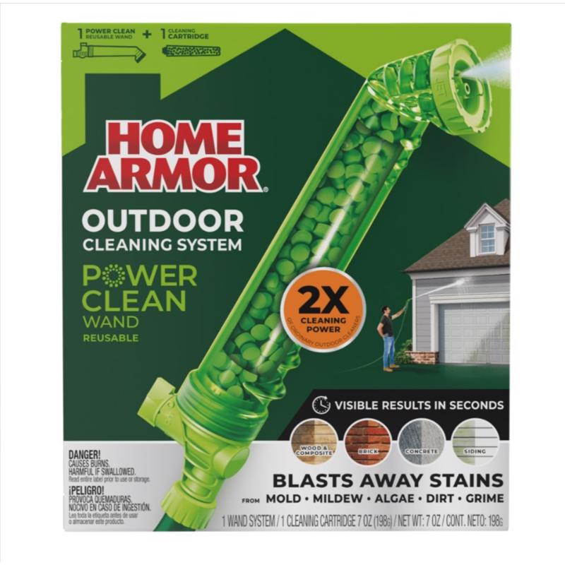 Home Armor Power Clean Wand House Wash 7 oz Tablets