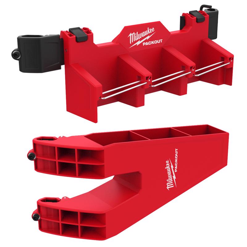 Milwaukee PACKOUT Tool Rack Black/Red