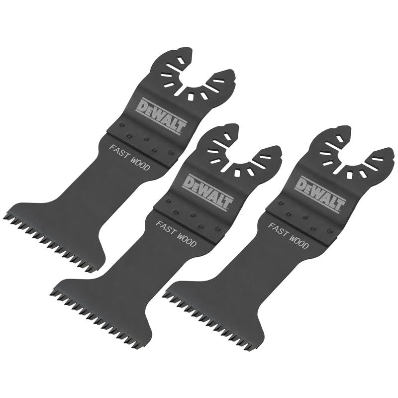 Dewalt Precision Teeth 1-3/4 in. W Oscillating Blade Set 3 pk