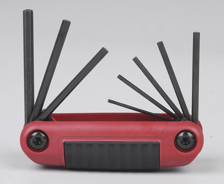 Eklind 25912 Fold-Up Hex Key Set, 9 In 1