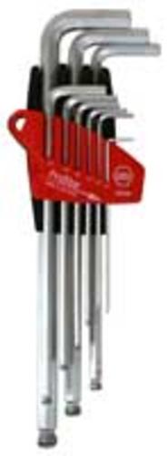 Imperial 87248 Magic Ring Long Metric Ball End Hex L-Key Set, 9 Piece