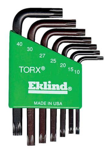 Eklind 10807 Torx L-Key Set, 7 Piece