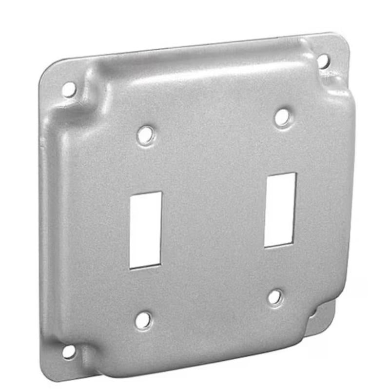 Southwire G1936-UPC Square Box Cover, Steel