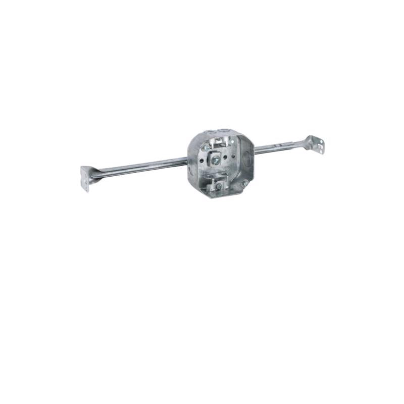 Southwire 54151-HUBX-UPC New Work Octagon Adjustable Box, Steel