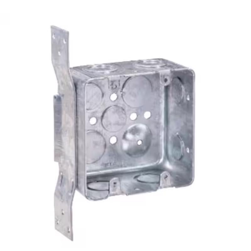 Southwire MGSB-2F-UPC New and Old Work Square Switch Box, Steel
