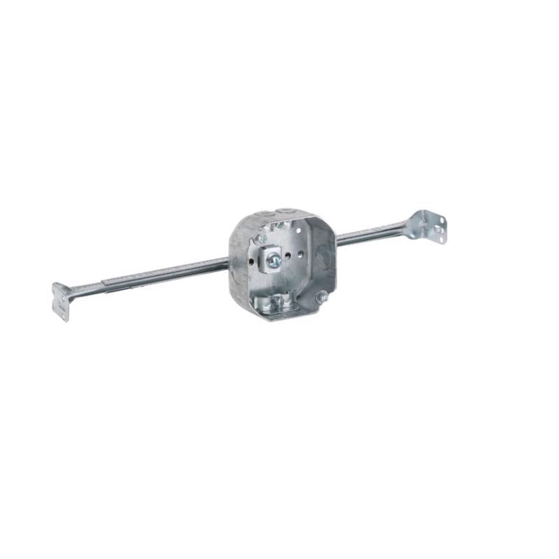 Southwire 54151-HUR-UPC New and Old Work Octagon Box Mount, Steel