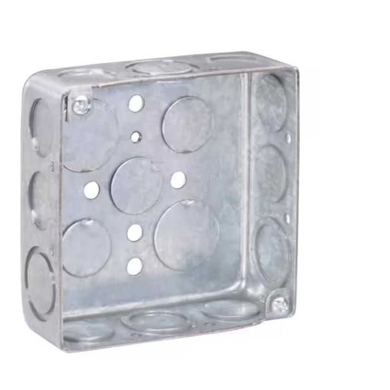 Southwire 52151-SDR-UPC Old Work Square Weatherproof Box, Galvanized Steel