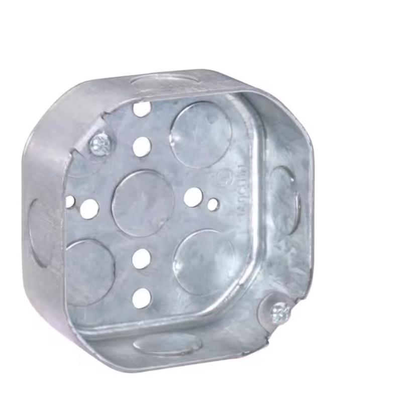 Southwire 54151-1/2-UPC Old Work Octagon Weatherproof Box, Silver ...