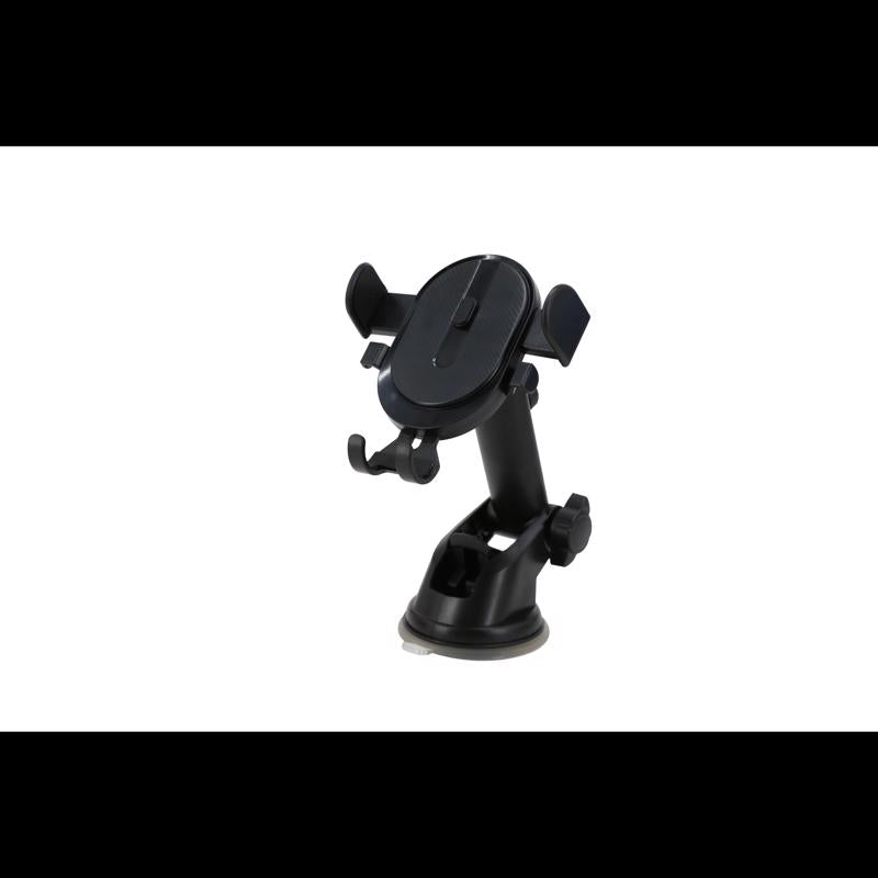 KeyStart Black Clamp mount Cell Phone Car Mount For All Smartphones