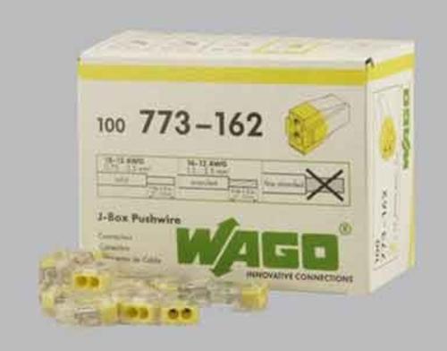 Push Wire Connector With 2 Conductor Bx/100