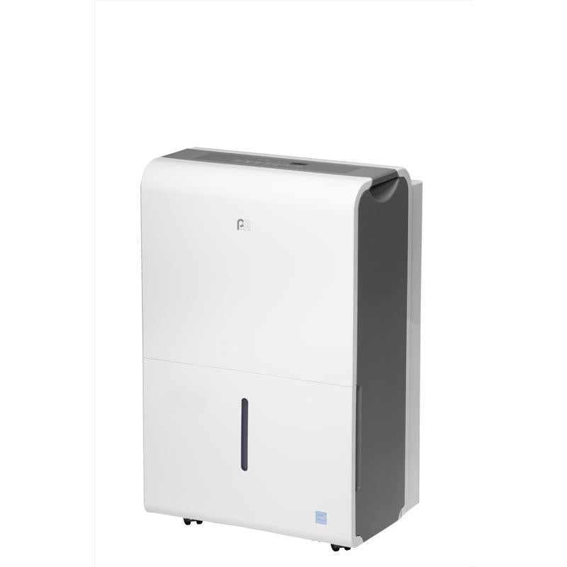 Perfect Aire 4PFDP50 50-Pint Flat Panel Dehumidifier with Built-In Pump, White - View 2
