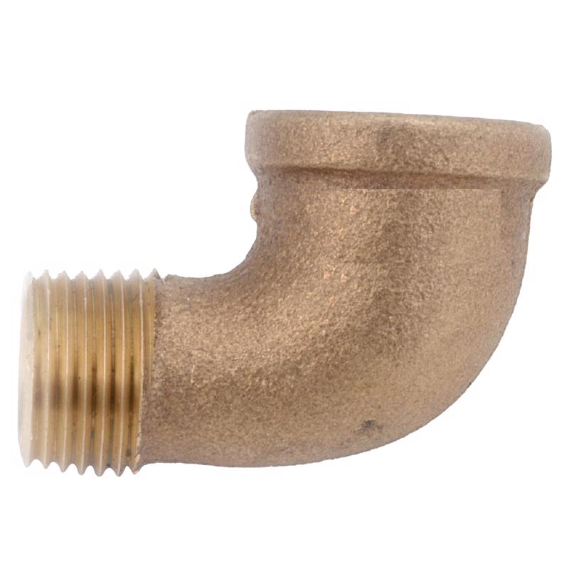 Anderson Metals 738116-12AH 90 Degree Street Elbow, Brass