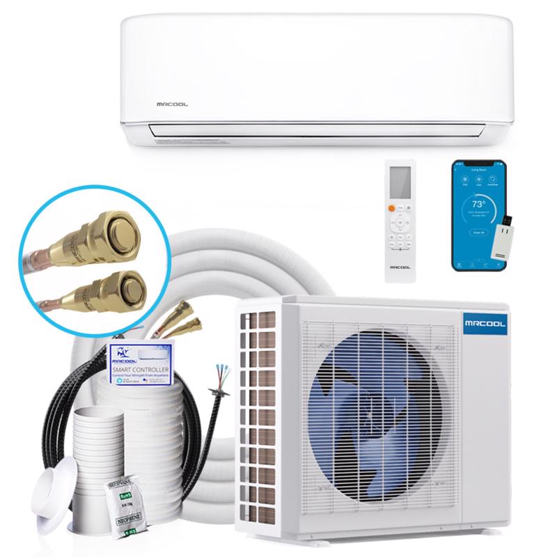 MRCOOL DIY 5th Gen E Star 1 Zone 24000 BTU 22.7 SEER Ductless Mini Split Heat Pump