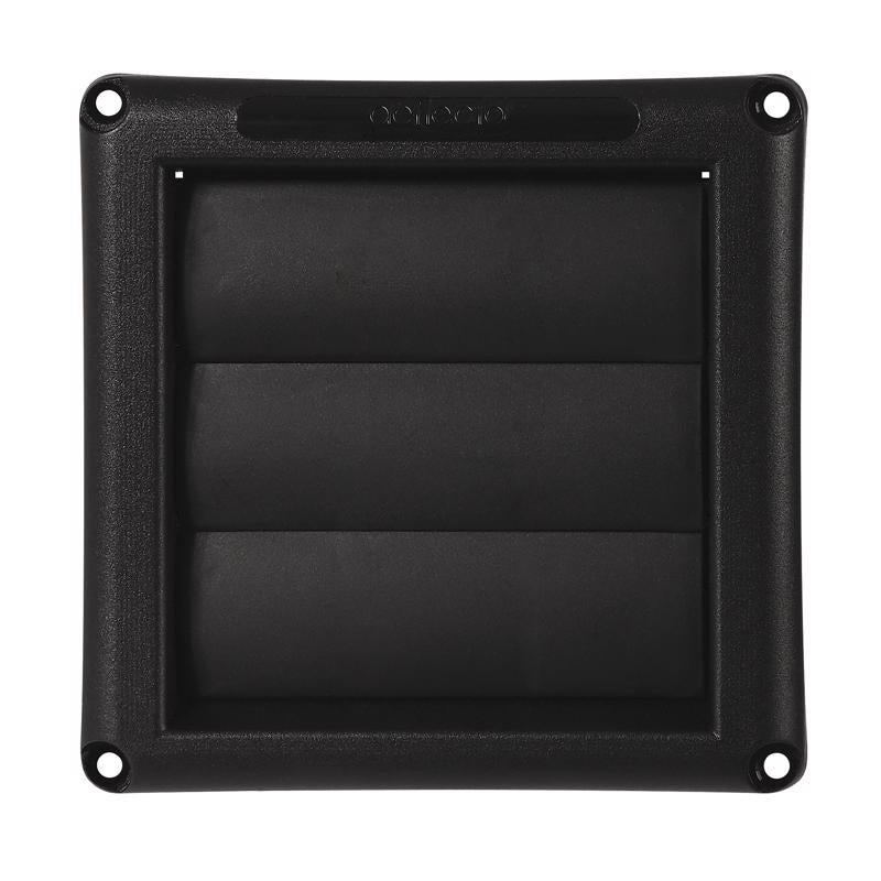 Deflecto 1.5 in. L X 4 in. D Black Plastic Vent Dryer Hood