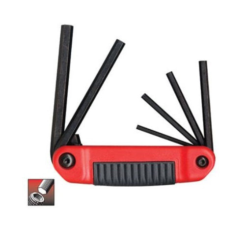 Eklind 25611 Fold-Up Hex Key Set, 6 In 1