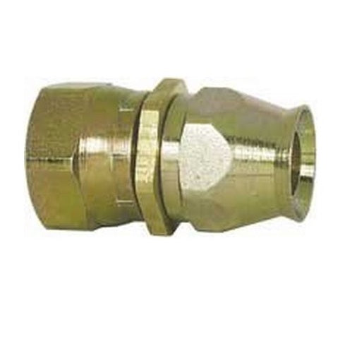 Imperial 92366 Reusable Female Jic Swivel Fitting For PTFE Hose, 13/32" x 1/2"