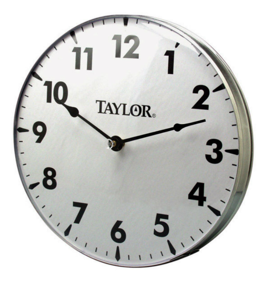 Taylor 161 Metal Patio Clock, 18"