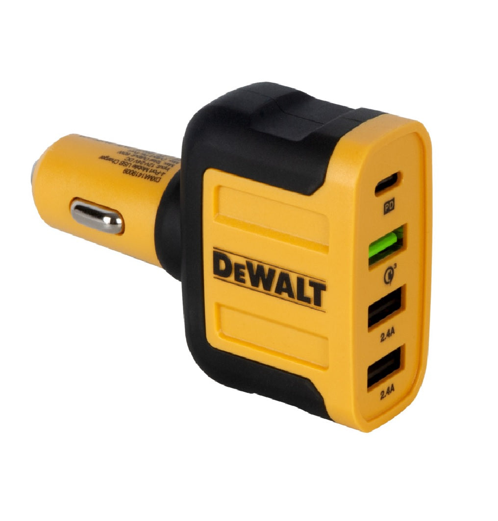 DeWalt 141 9009 DW2 4-Port Mobile USB PD Charger, 60 Watts