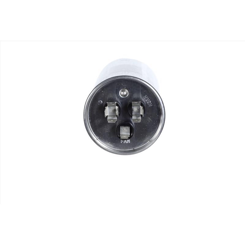 Titan Pro TRCFD8075 80+7.5 MFD Round Run Capacitor, Aluminum