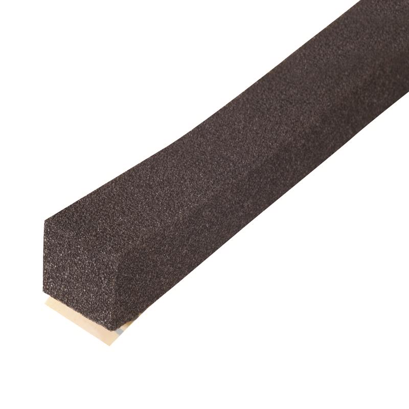 M-D Building Products Platinum Black Foam Weather Stripping Tape For Gaps and Openings 20 ft. L X 0.