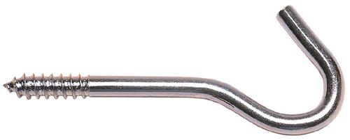 Hampton 02-3480-148 Ceiling Hook, .248" X 4",  Zinc Plated