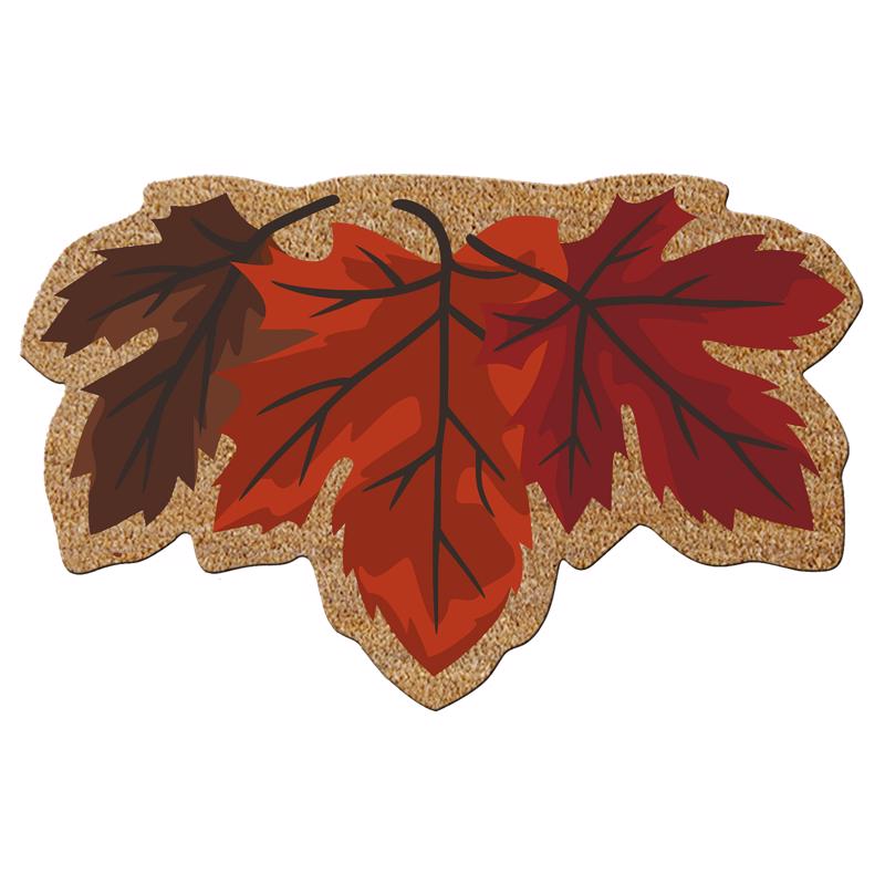 Rockport Premium VBC1828-HAR75 Harvest Leaf Door Mat, Multicolored