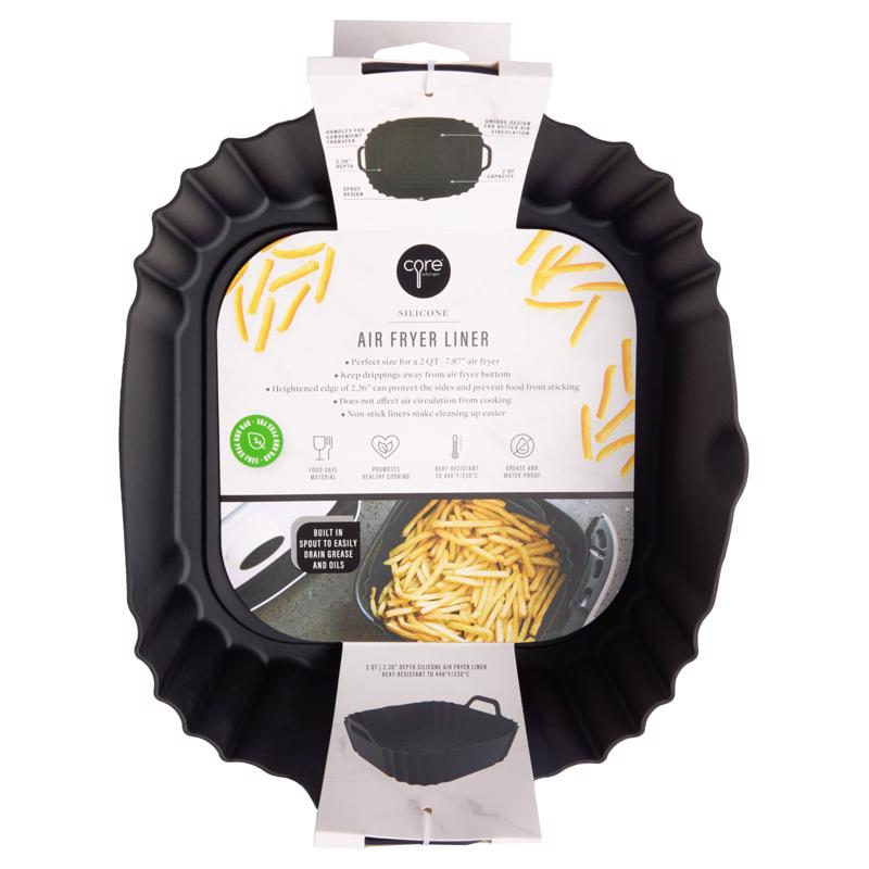 Core Kitchen AC56771 Silicone Air Fryer Liner, 5 Quart