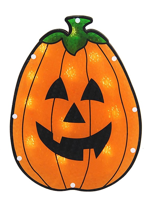 Santas Forest 60977 Holographic Window Decor, 12 in